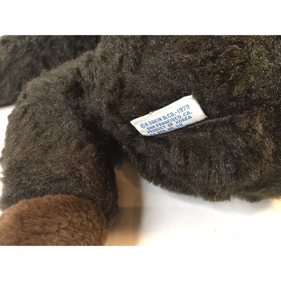 Dakin 1979 Large 18" Nature Babies Gordo the Plush Gorilla EUC Stuffed Animal - Picture 5 of 9